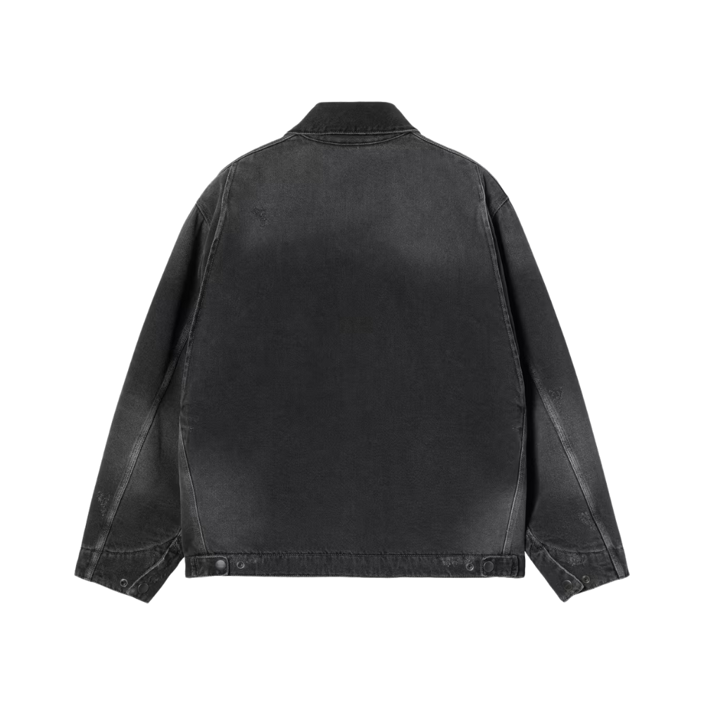 Carhartt WIP OG Detroit Jacket 'Bradenton' Denim - Black