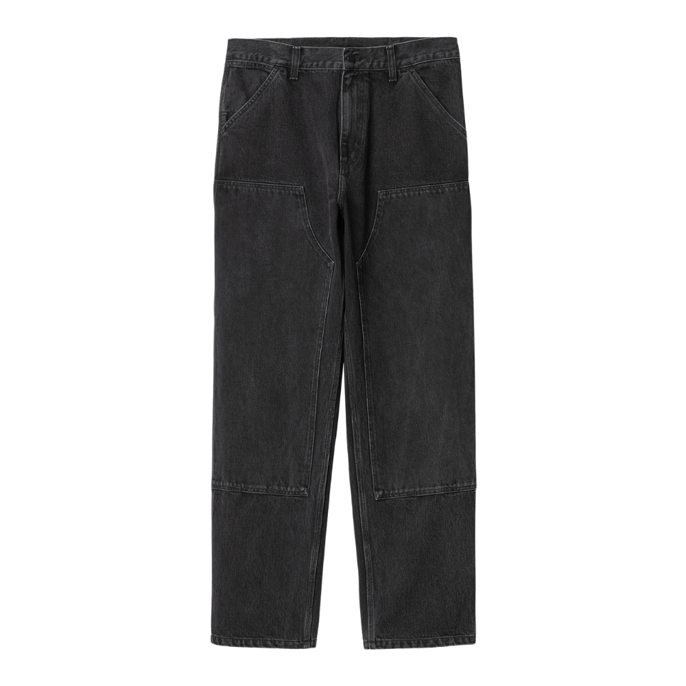 Double Knee Pant 'Smith' Denim - Black Stone Washed