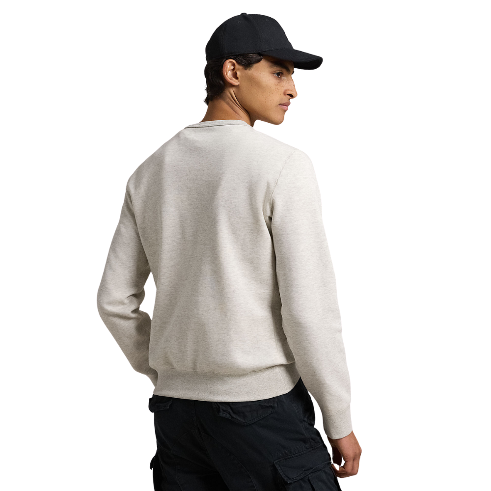 Ralph Lauren Double Knit Sweat - Light Sport Heather/Black