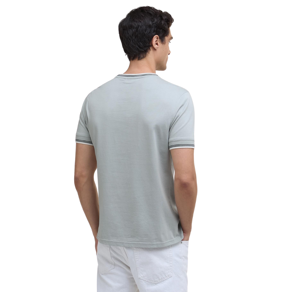 B.Intl Ethan Tipped T-Shirt - Mineral Grey