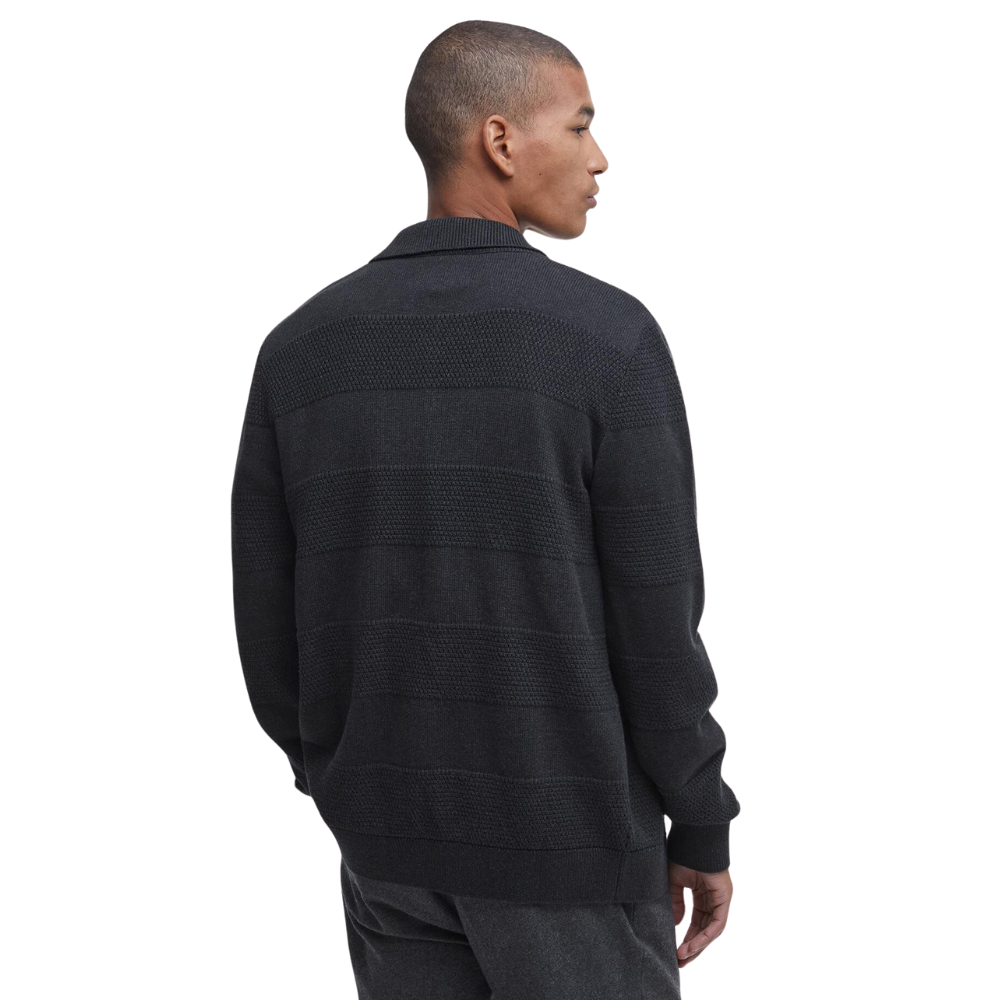 Barbour Filley Knitted Cardigan - Black Marl