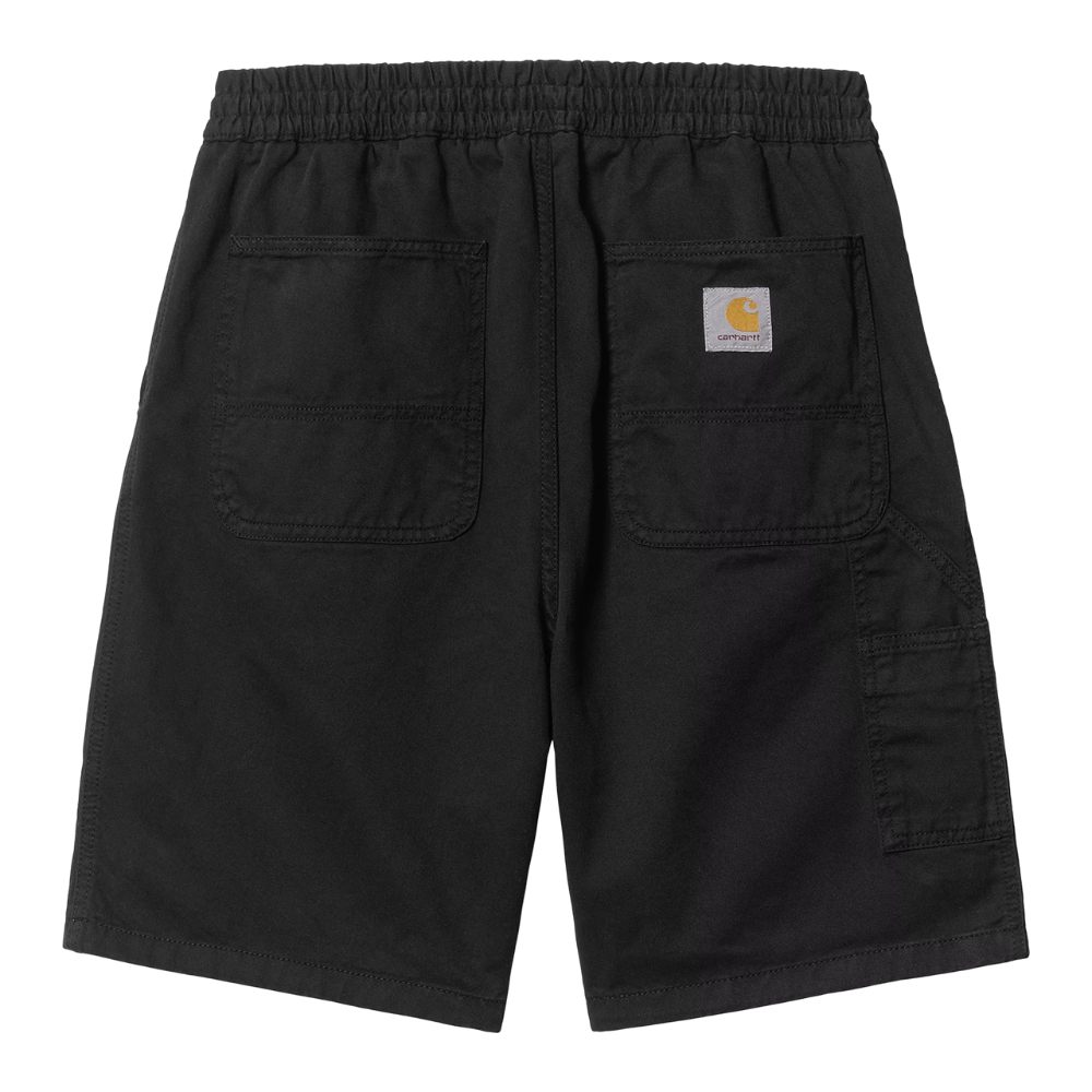 Flint Short 'Moraga Twill' - Black Garment Dyed