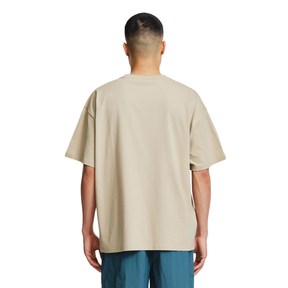 Parlez Fumo Oversized T-Shirt - Greige