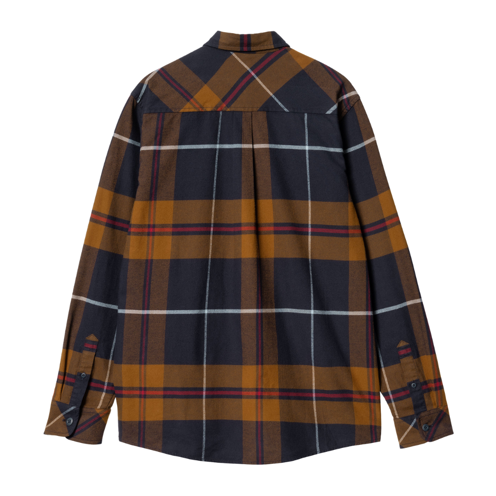 L/S Garnett Check Shirt Cotton Twill Flannel