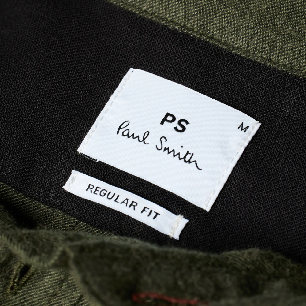 PS LS Reg Fit Button Down Shirt - Green