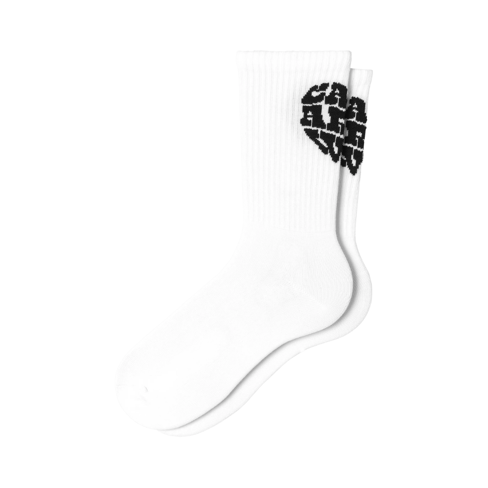 Carhartt Heartbreaker Socks - White/Black