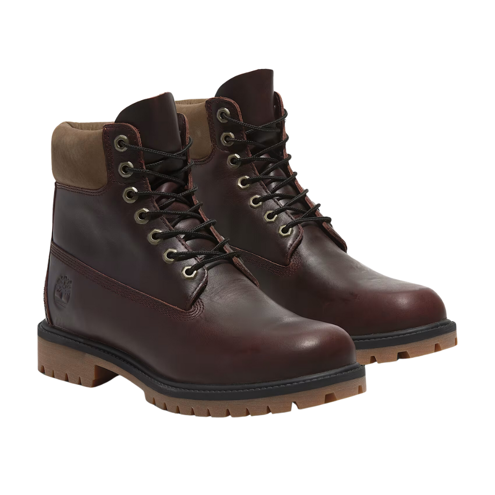 Timberland Heritage 6 Inch Premium Boots - Burgundy