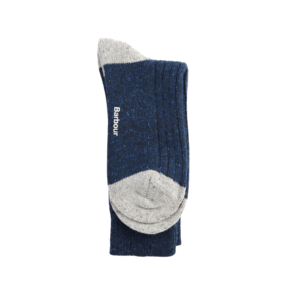 Barbour Houghton Socks - Navy/Grey
