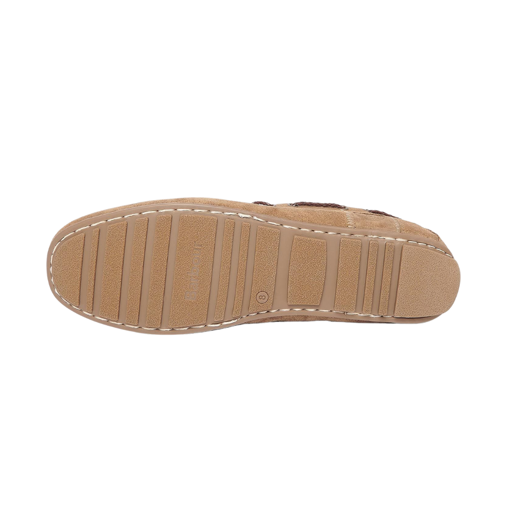 Barbour Jenson Driving Shoe - Taupe Suede