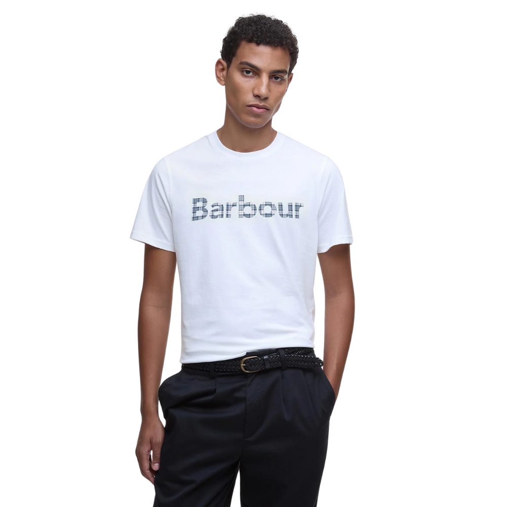 Barbour Kilnwick T-Shirt - Antique White/Bleached Pine