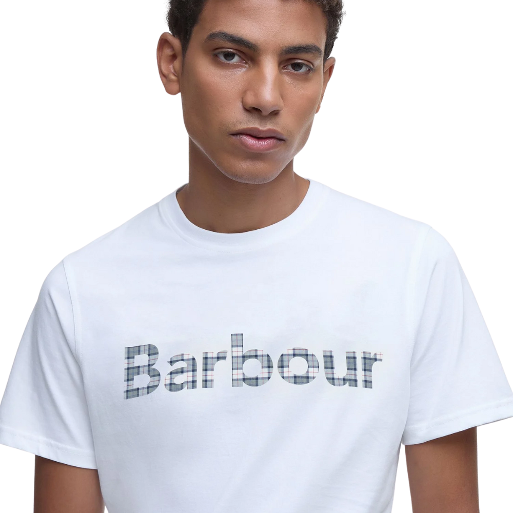 Barbour Kilnwick T-Shirt - Antique White/Bleached Pine