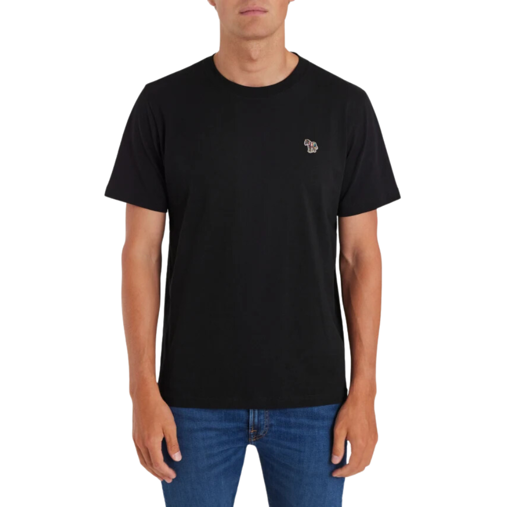 Paul Smith Reg Fit SS T-Shirt Zebra - Black