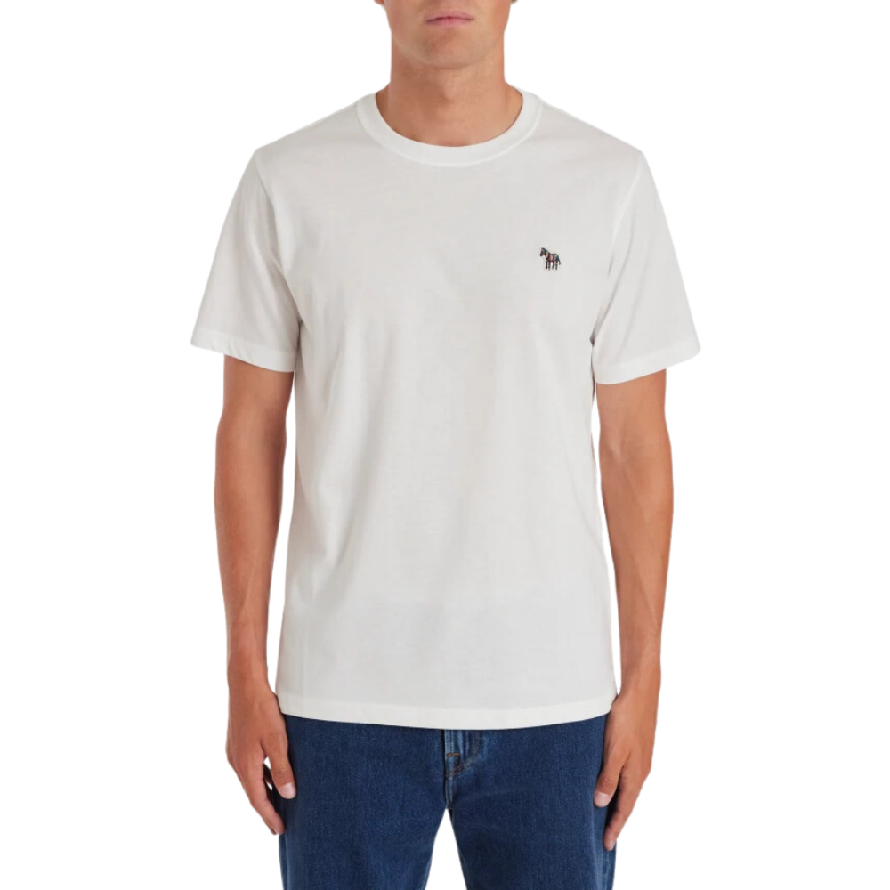Paul Smith Reg Fit SS T-Shirt Zebra - White