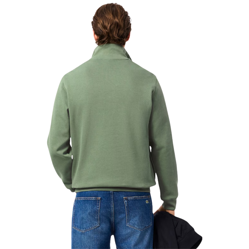 Lacoste 1/4 Zip Sweat - Thyme