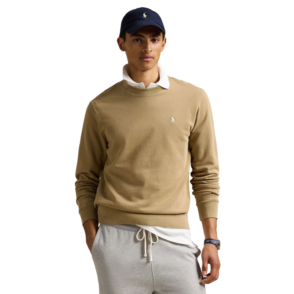 Ralph Lauren Loopback Crew Sweat - Beige