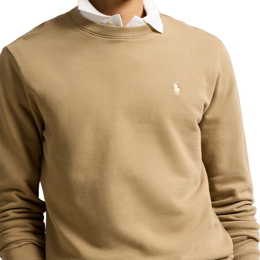 Ralph Lauren Loopback Crew Sweat - Beige