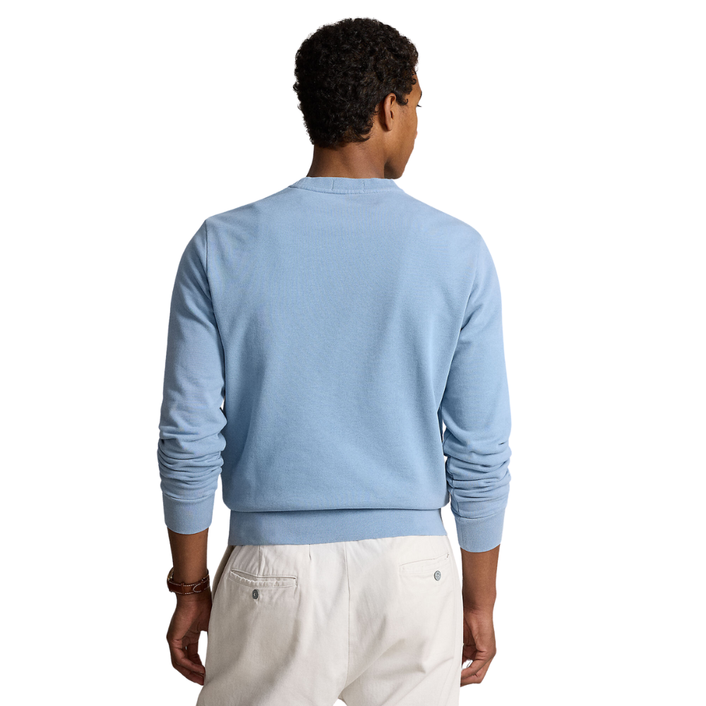Ralph Lauren Loopback Crew Sweat - Channel Blue