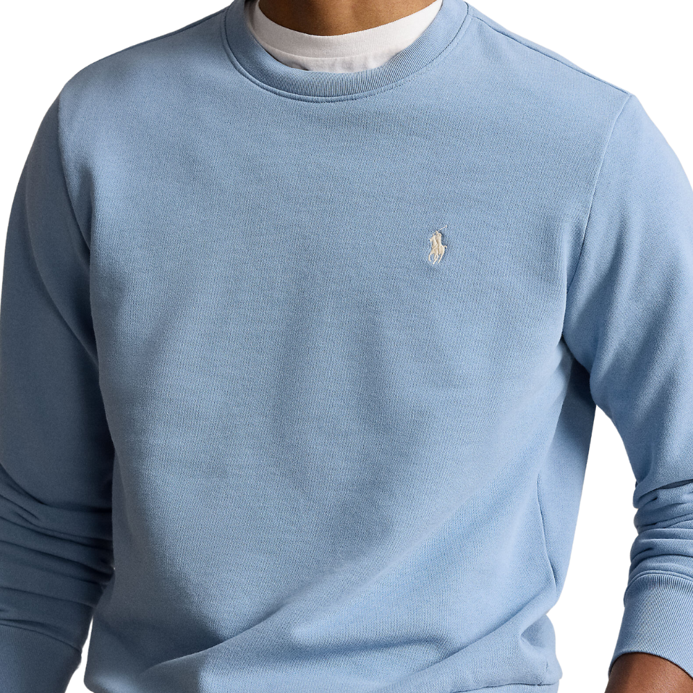 Ralph Lauren Loopback Crew Sweat - Channel Blue