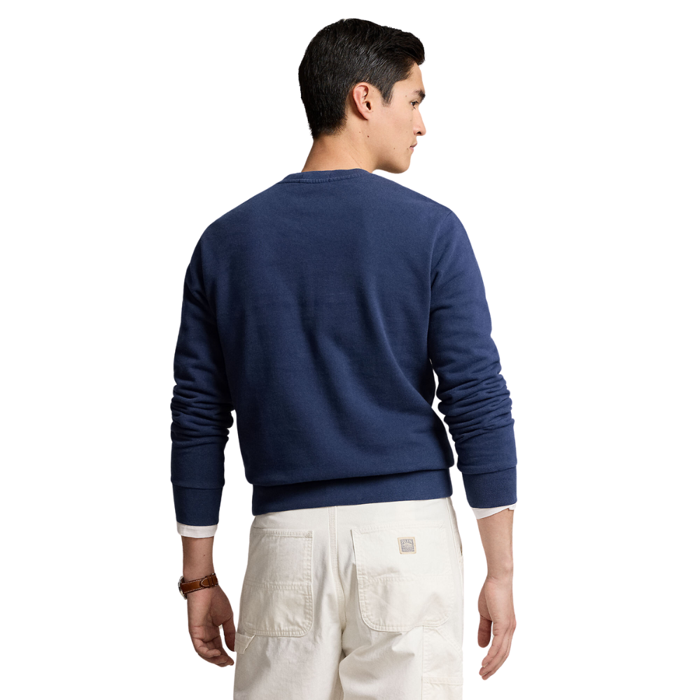 Ralph Lauren Loopback Crew Sweat - Cruise Navy