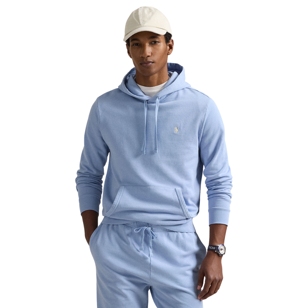 Ralph Lauren Loopback Hooded Sweat - Chambray Blue