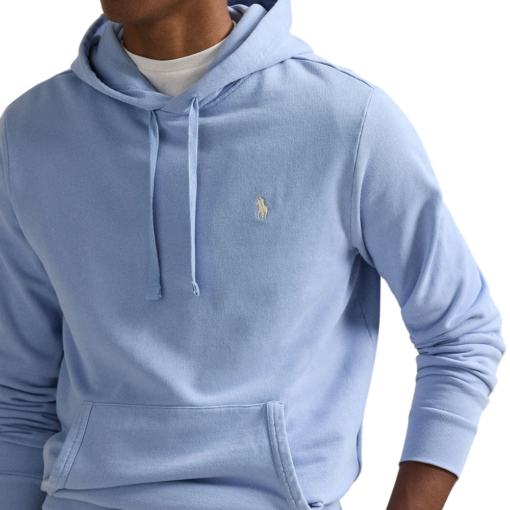 Ralph Lauren Loopback Hooded Sweat - Chambray Blue