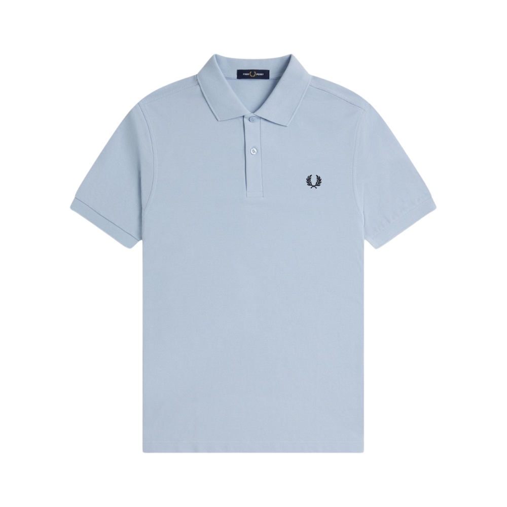 M6000 The Fred Perry Polo Shirt - Light Smoke/Navy