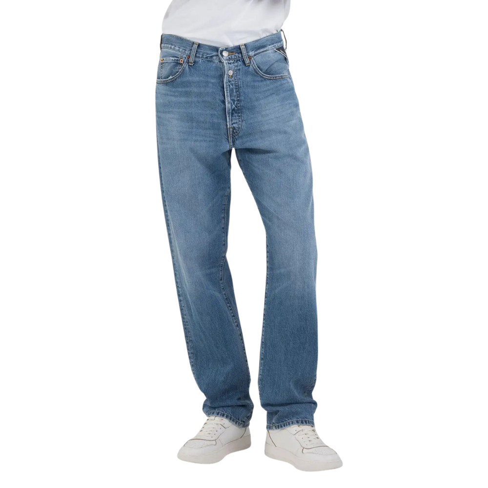 Replay M9Z1 Pants 90's Fit - Medium Blue