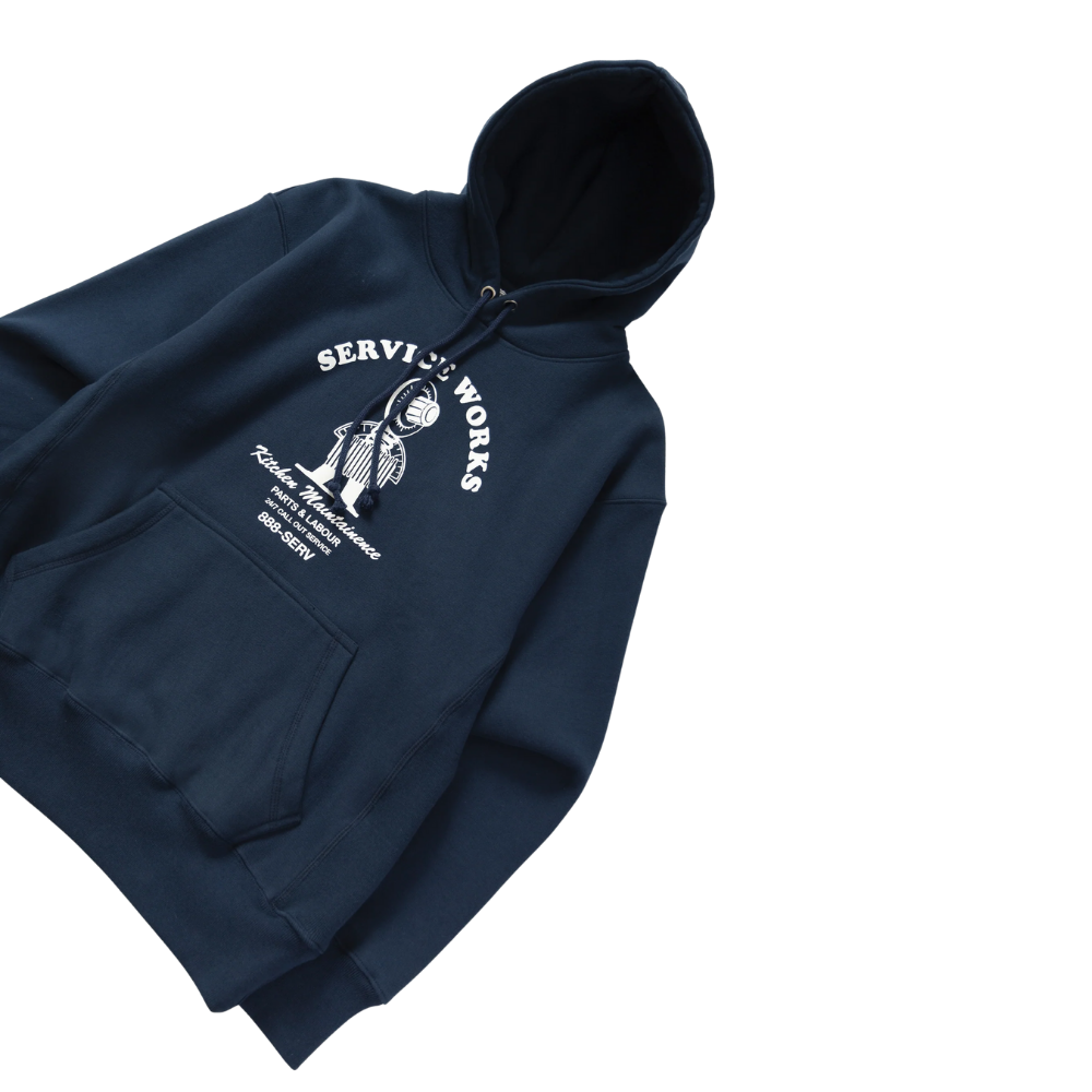 Service Works Maintenance Hoodie - Navy