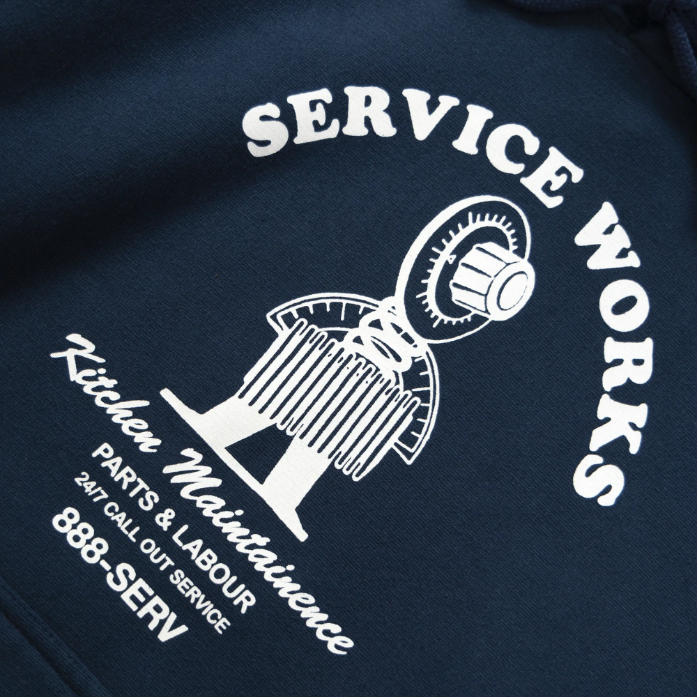 Service Works Maintenance Hoodie - Navy