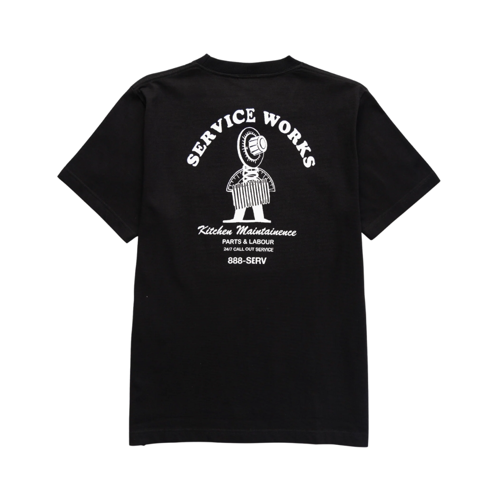 Service Works Maintenance Tee - Black