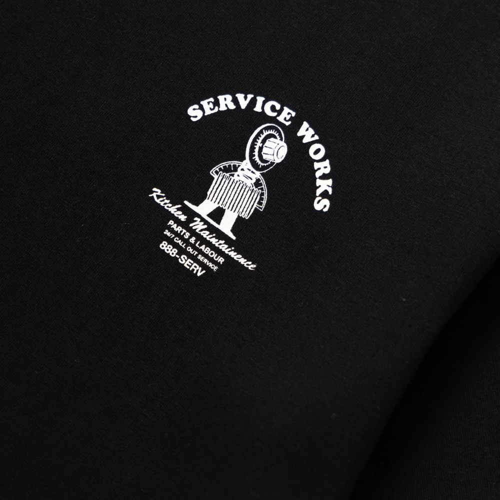 Service Works Maintenance Tee - Black