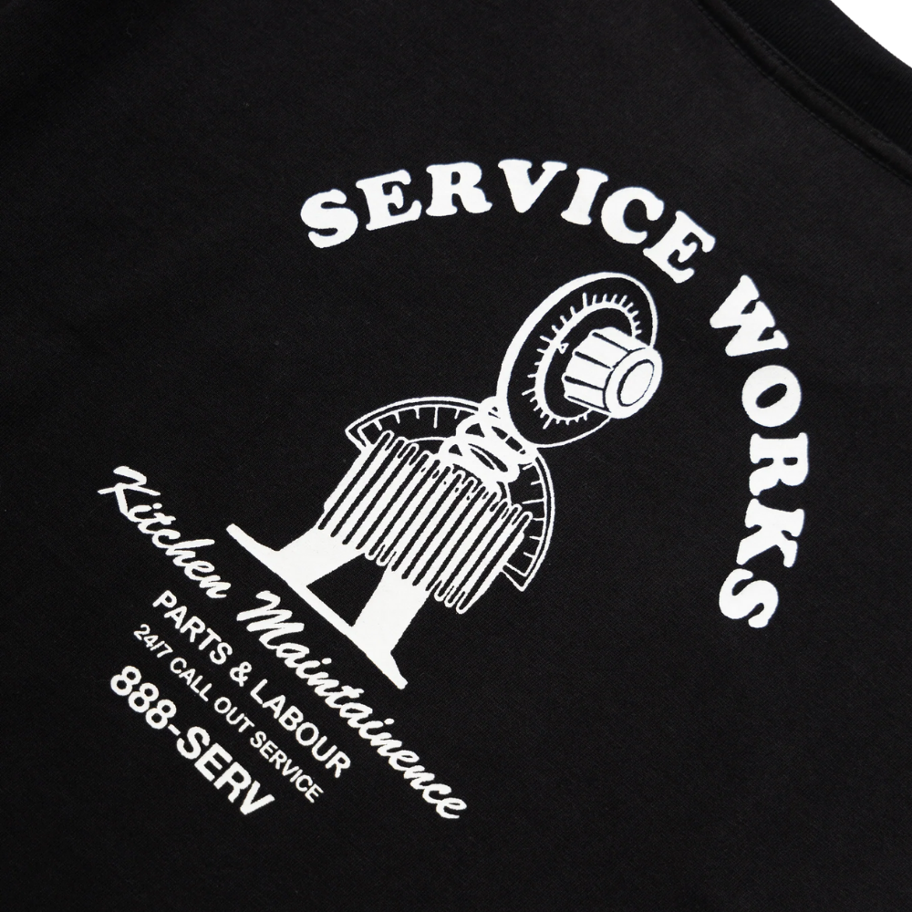 Service Works Maintenance Tee - Black
