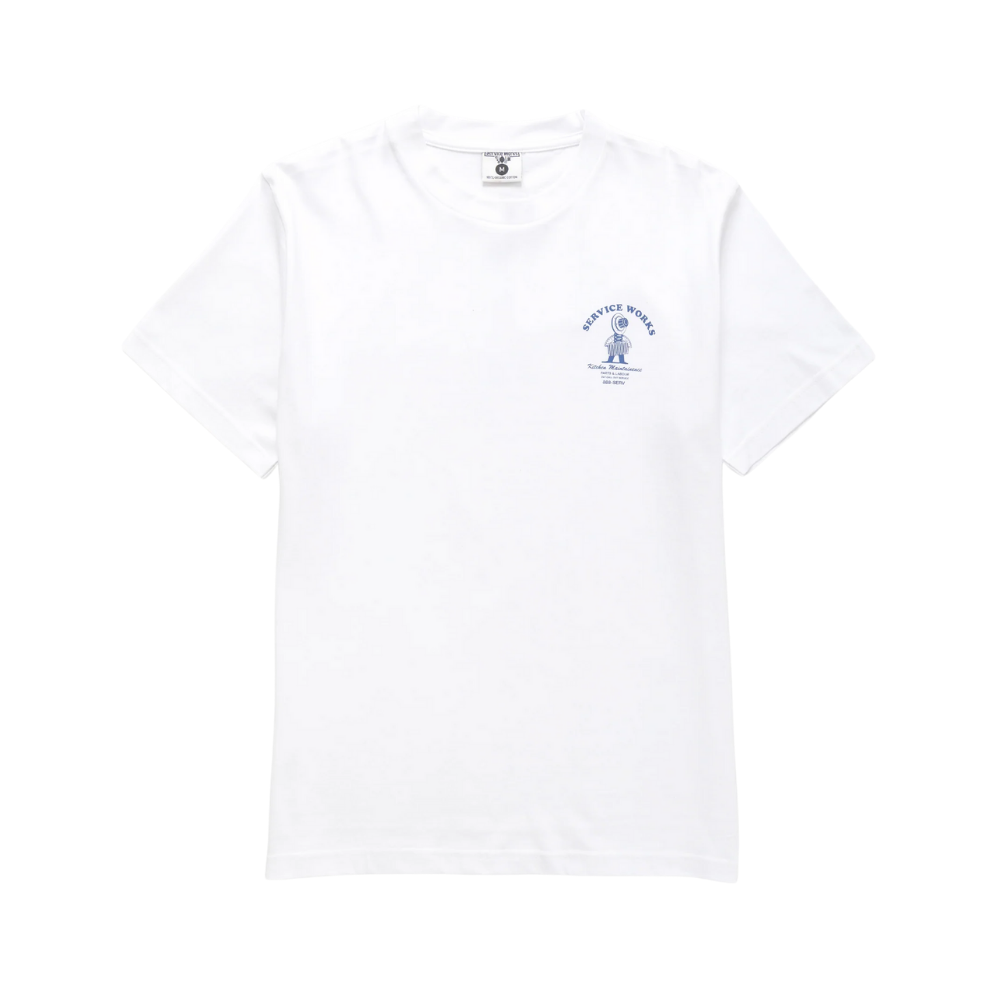Service Works Maintenance Tee - White