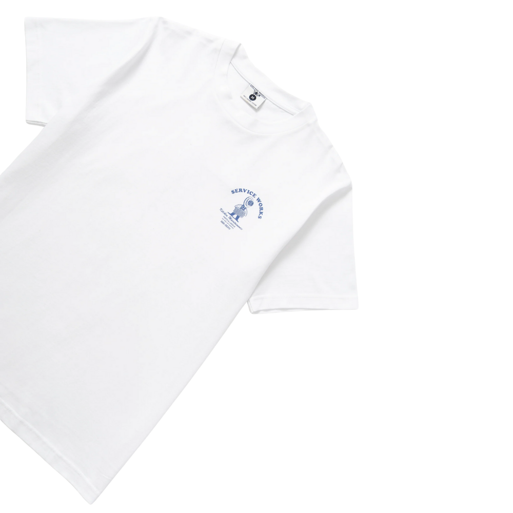Service Works Maintenance Tee - White