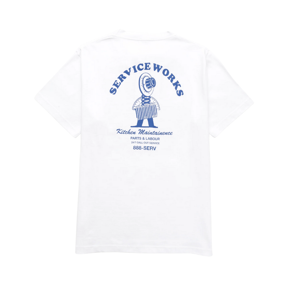 Service Works Maintenance Tee - White