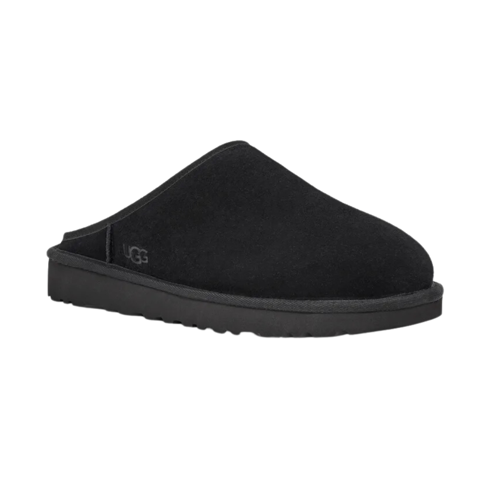 UGG Mens Classic Slip On Slippers - Black