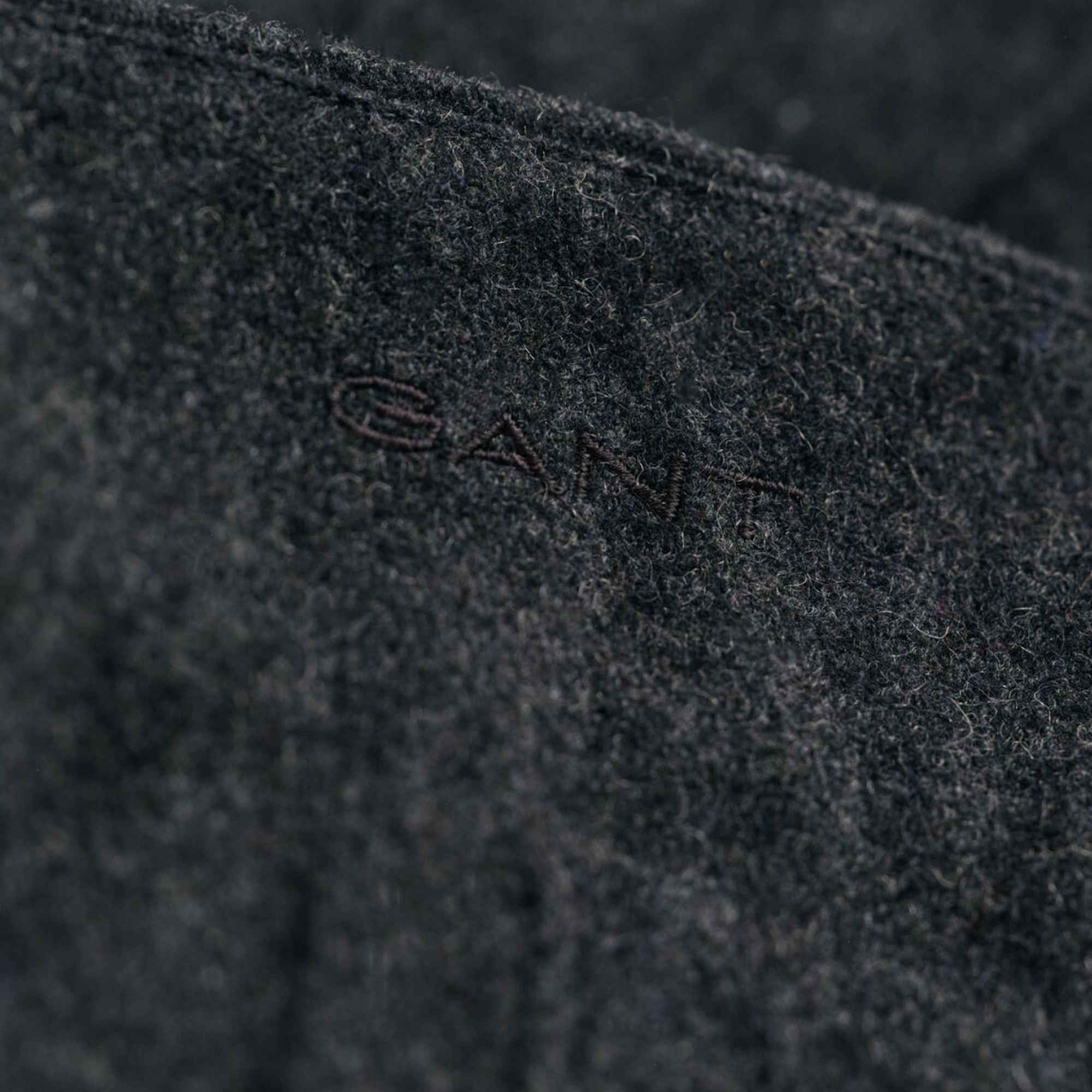 GANT Melton Gloves - Stone Melange