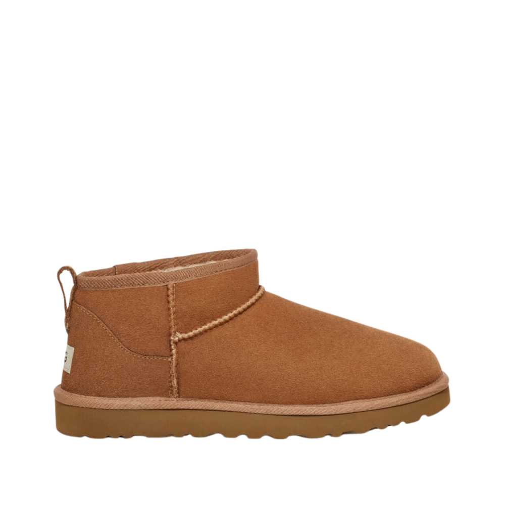 UGG Mens Classic Ultra Mini Boots - Chestnut