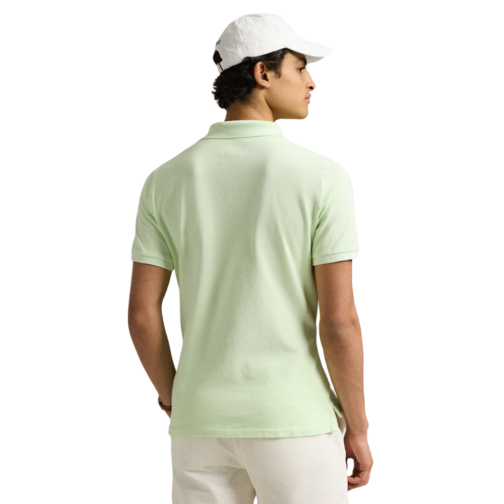 Ralph Lauren SS Custom Slim Mineral Dye Polo - Leaf