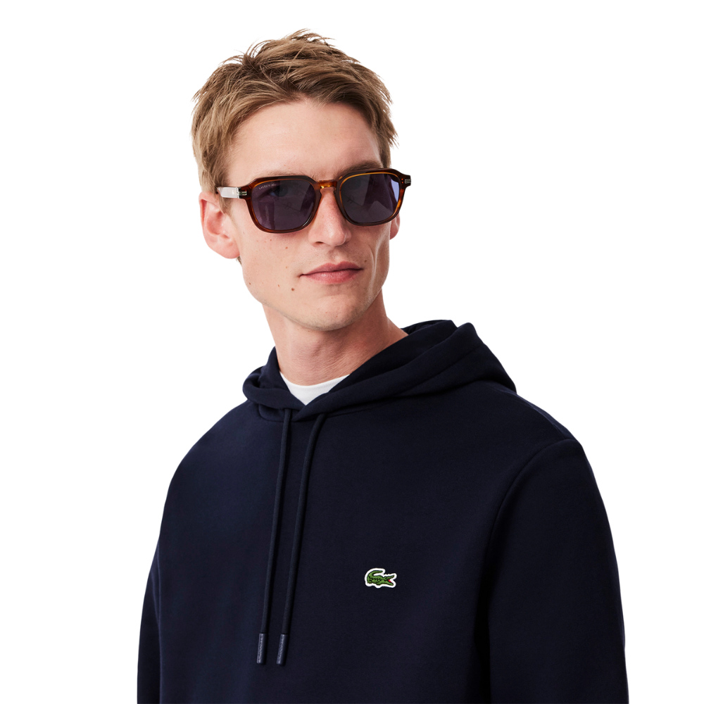 Lacoste Modern Fit Hoodie - Navy
