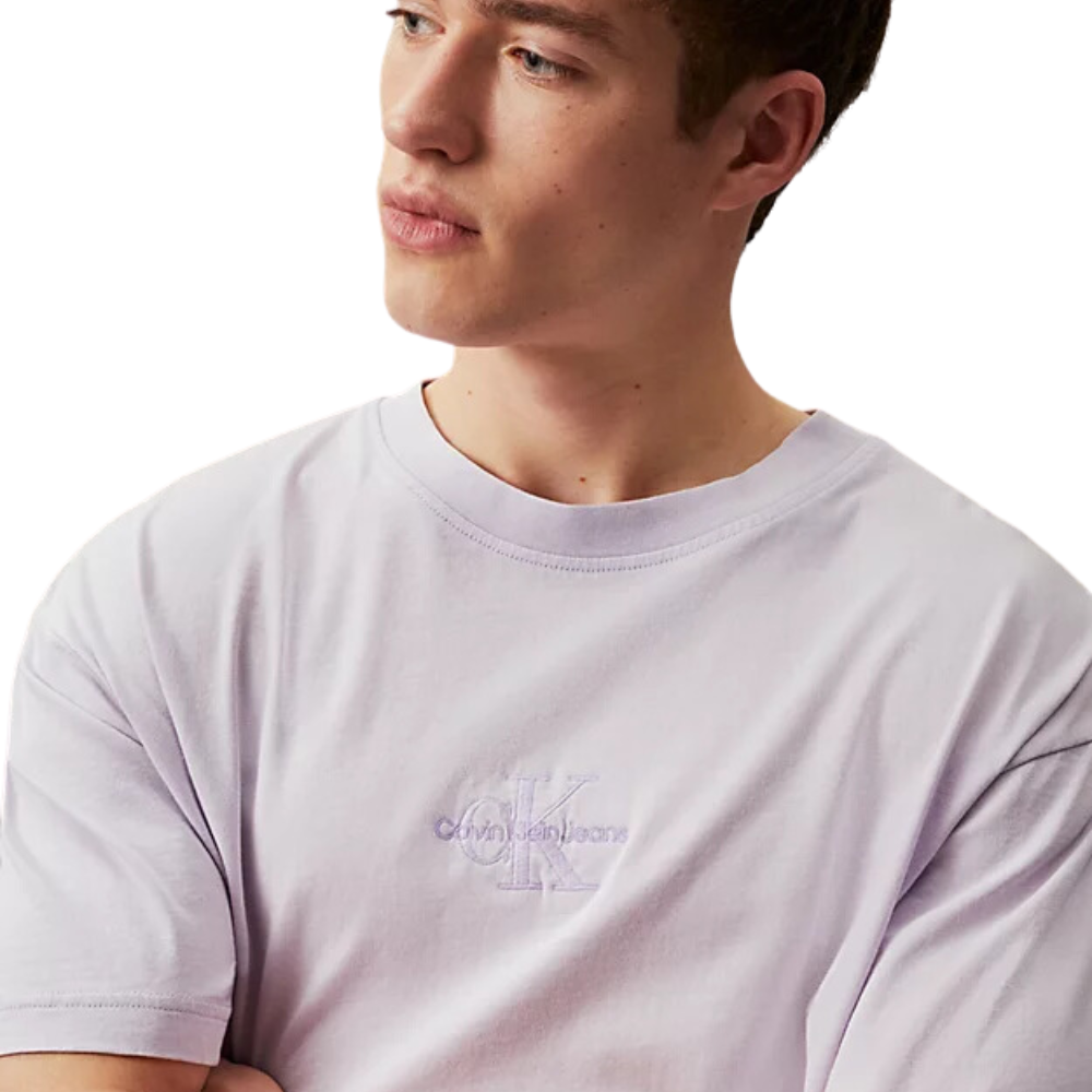 CKJ Washed Monologo Tee - Pastel Lilac