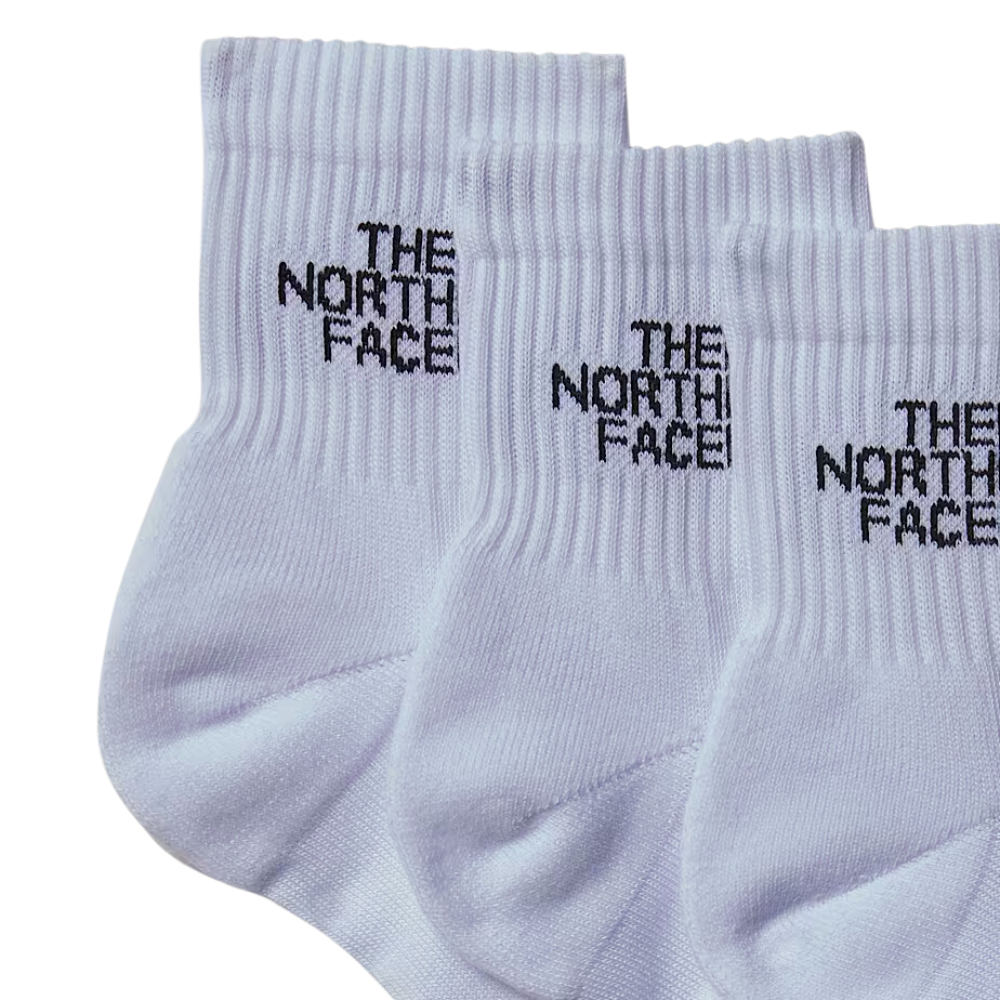 The North Face Multi Sport Cushion Quarter Sock 3-Pack - TNF White