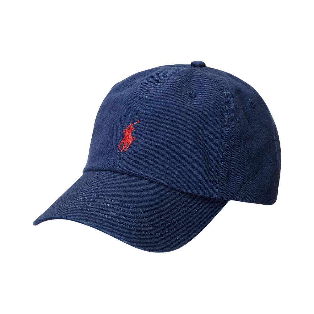 Ralph Lauren Classic Sports Cap - Navy/Red