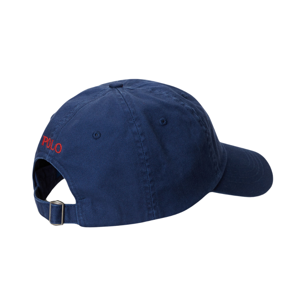 Ralph Lauren Classic Sports Cap - Navy/Red
