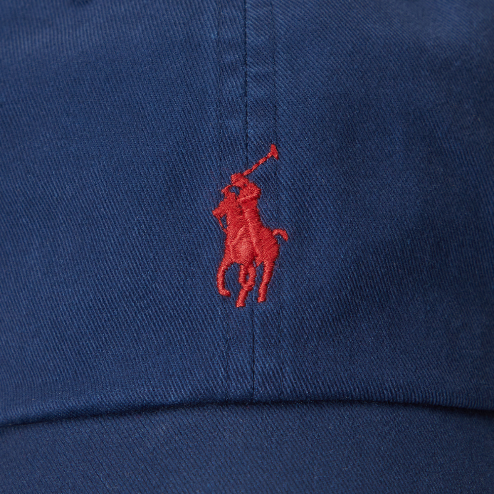 Ralph Lauren Classic Sports Cap - Navy/Red