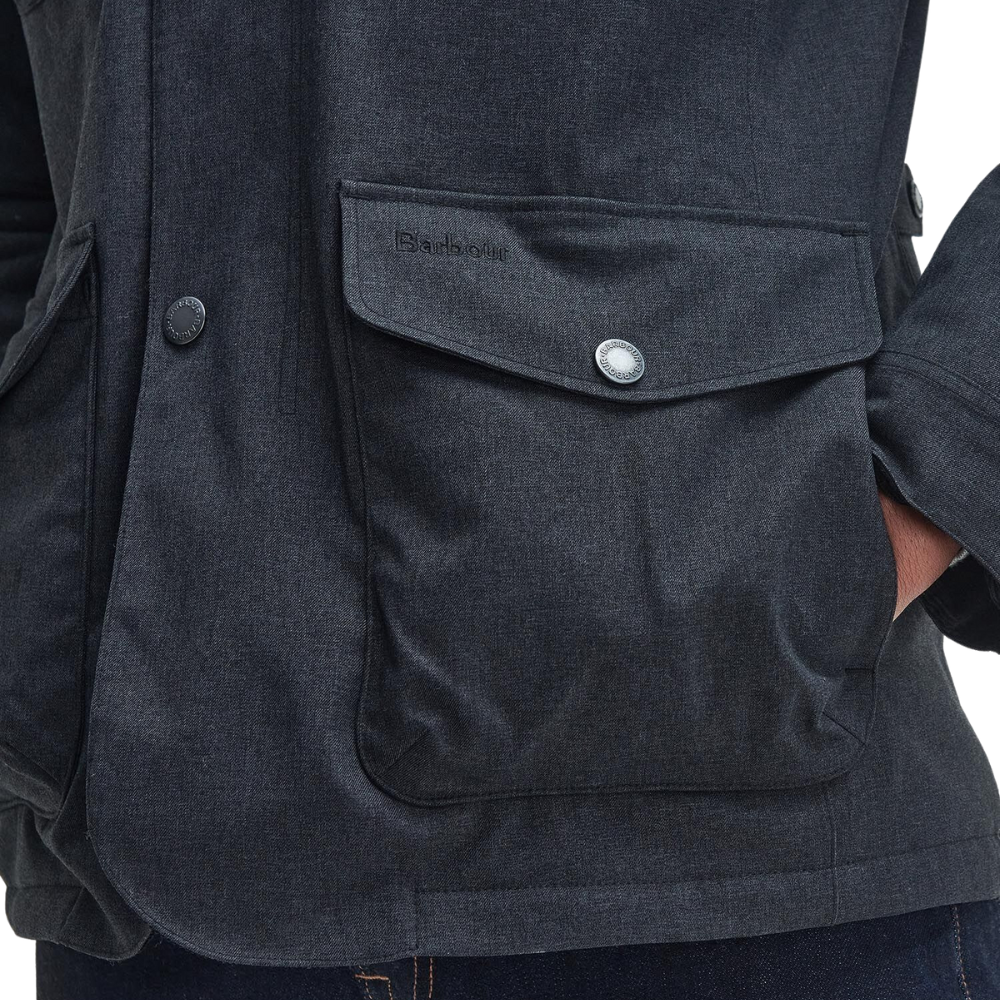 Barbour Winter Ogston Waterproof Jacket - Black