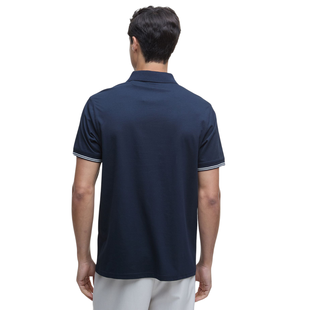B.Intl Ollie Twin Tipped Placket Polo - Navy