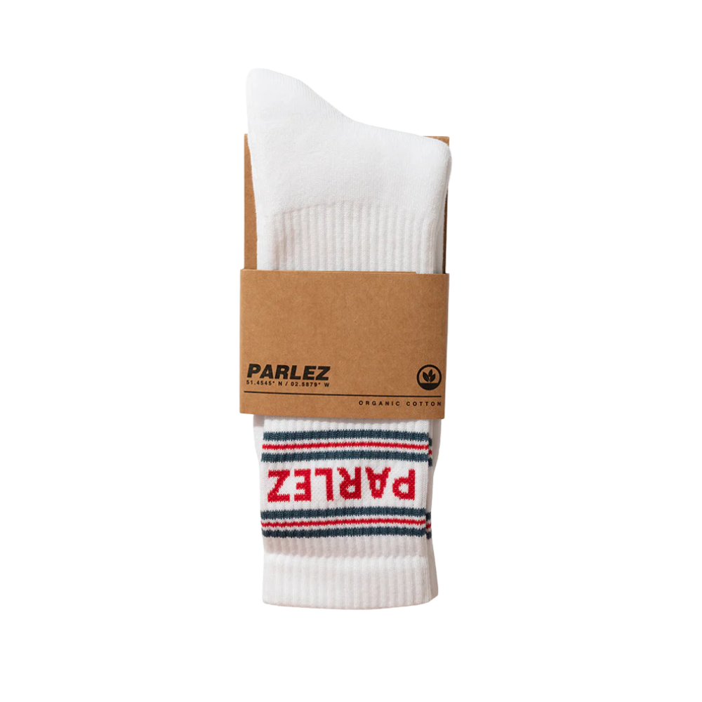 Parlez Onere Socks - White