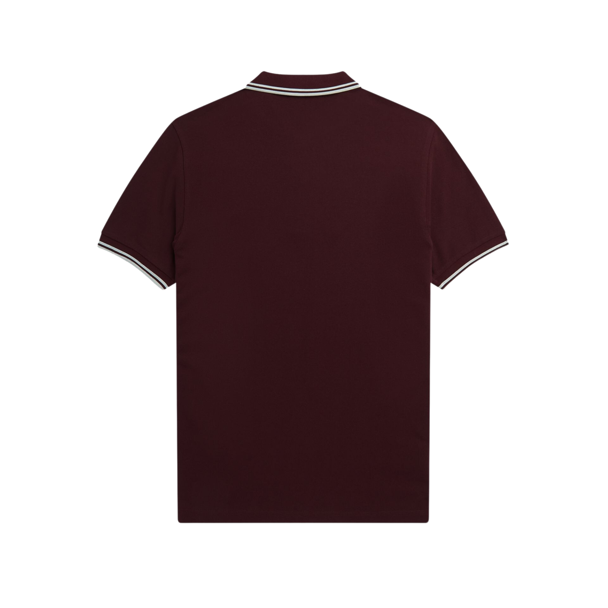 Fred Perry M3600 Twin Tipped Polo - Oxblood/Ecru
