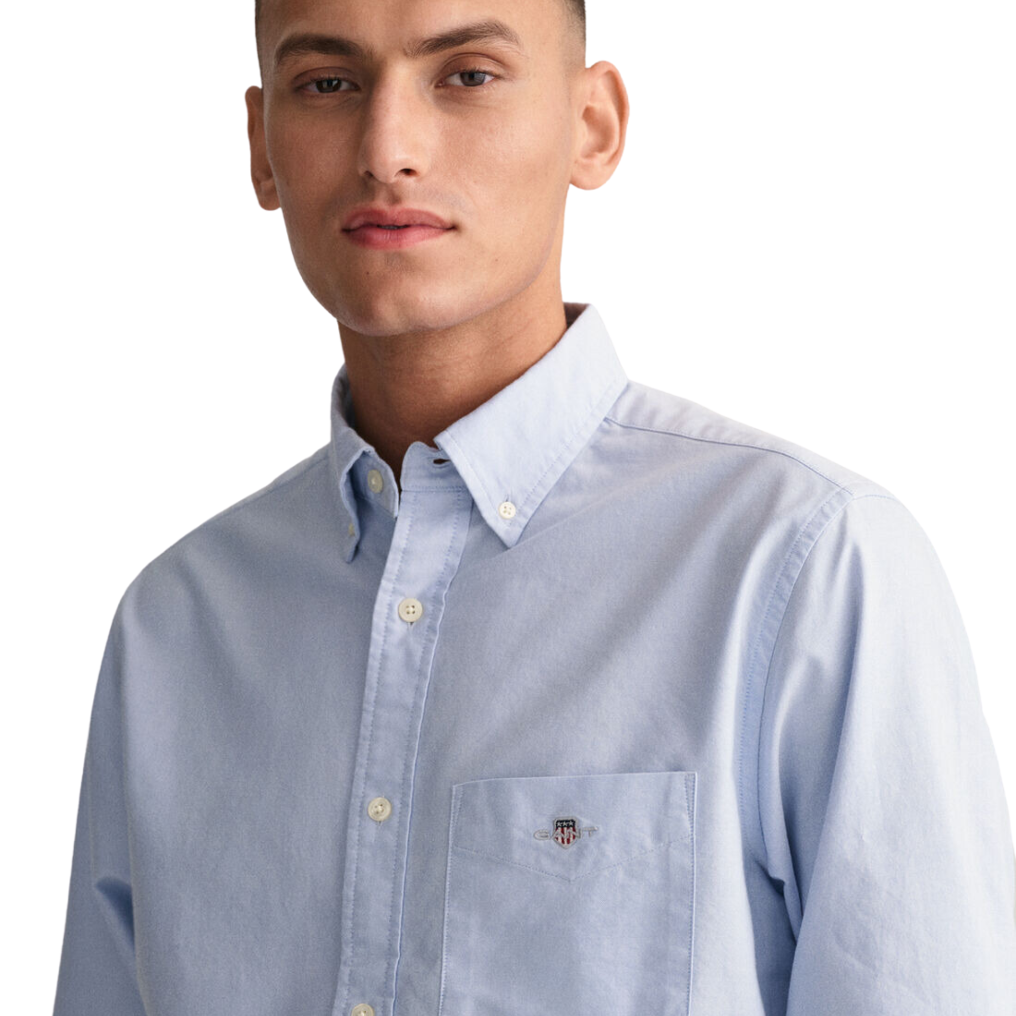 GANT Reg Oxford Shirt - Light Blue